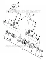 PISTON AND CRANKSHAFT (400) (4910941094035A)
