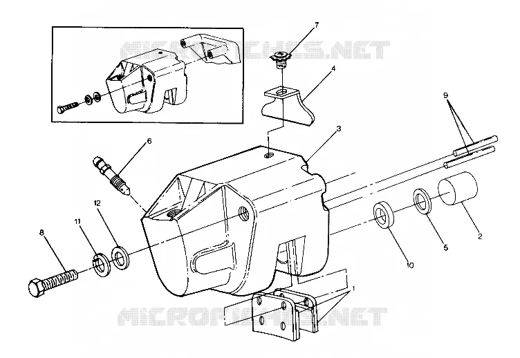 REAR BRAKE CALIPER ASSEMBLY (4913511351035A)