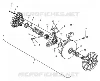 DRIVE CLUTCH ASSEMBLY STORM E940782 AND STORM SKS E940582 (49274427440025)