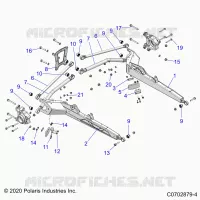 REAR SUSPENSION CONTROL ARMS
