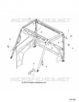 CHASSIS, CAB FRAME AREA, AND BRAKE EDGE COVER