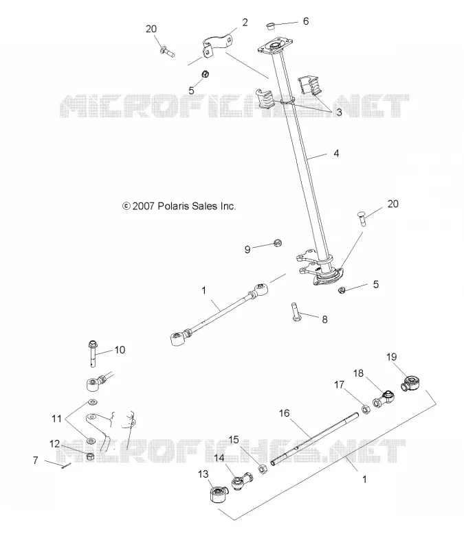 STEERING POST  