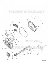 DRIVE TRAIN, CLUTCH COVER AND DUCTING