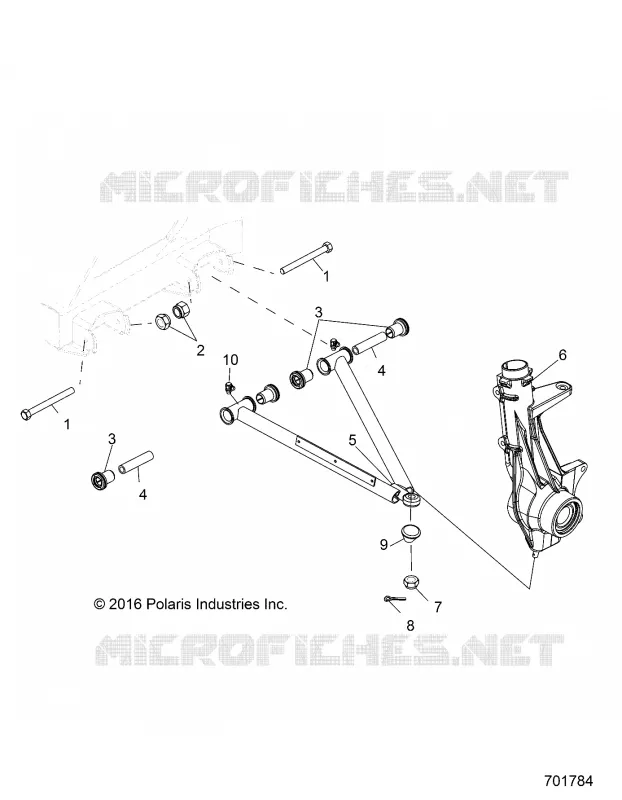 SUSPENSION, A-ARM AND STRUT MOUNTING