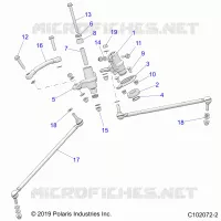STEERING, IDLERS AND LINKS