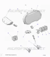 ELECTRICAL, DASH INSTRUMENTS