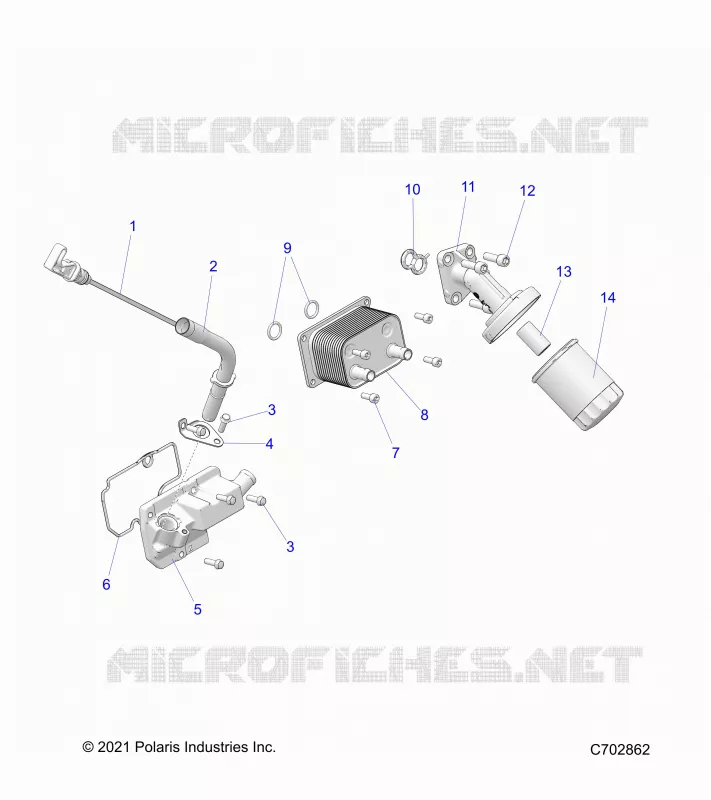 ENGINE, DIPSTICK & OIL FILTER