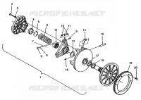 DRIVE CLUTCH ASSEMBLY RXL TOURING E940869 (49274327430025)