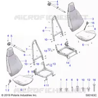 SEAT AND SEAT BELT MOUNTING