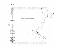 REAR TRACK SHOCK (7043716)