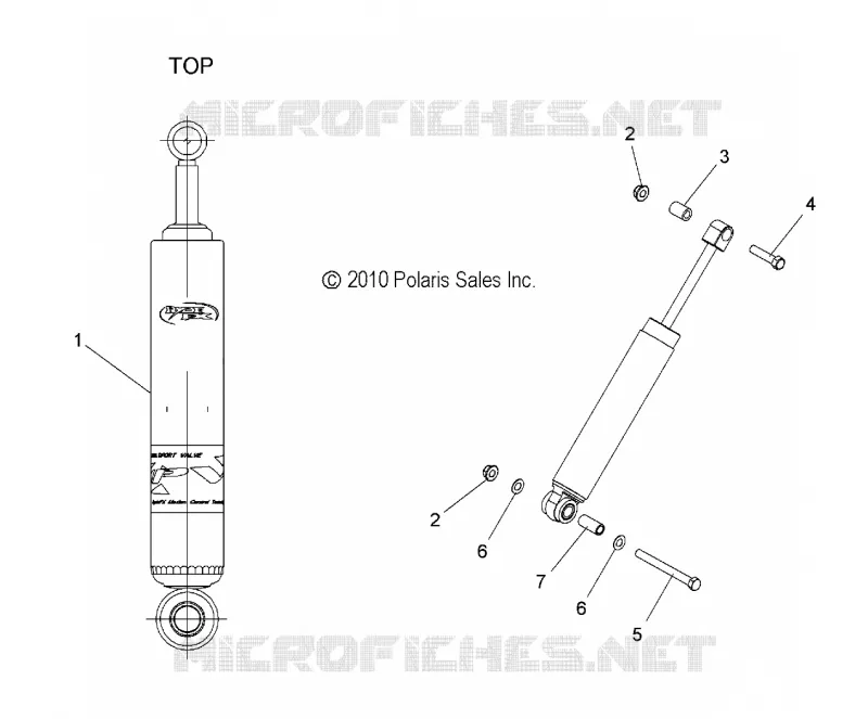 REAR TRACK SHOCK (7043716)