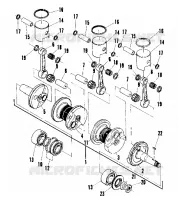 PISTON AND CRANKSHAFT (600 AND 600 LE) (4910941094036A)