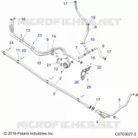 COOLING ROUTING, MANIFOLD
