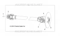 DRIVE TRAIN, FRONT PROP SHAFT