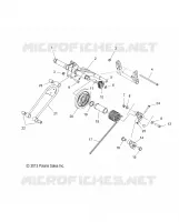 SUSPENSION, REAR TORQUE ARM