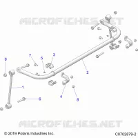 SUSPENSION, REAR STABILIZER BAR