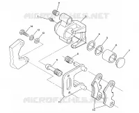 FRONT BRAKE 250 4X4 / W928127 (4922872287C006)