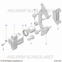 FRONT BRAKE CALIPER
