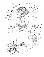 CRANKCASE AND CYLINDER (4913511351038A)