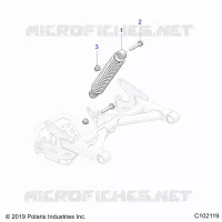 REAR SUSPENSION SHOCK