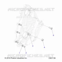 DRIVE TRAIN, CHAINCASE MOUNTING