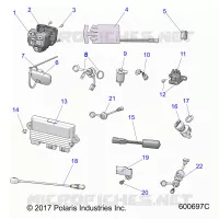ELECTRICAL, SWITCHES, SENSORS AND COMPONENTS