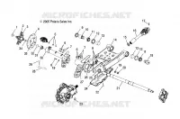 REAR SWING ARM/GEARCASE MOUNTING