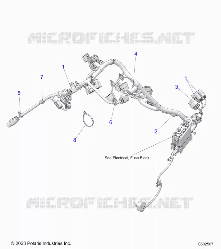 ELECTRICAL, WIRE HARNESS, MAIN