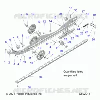 SUSPENSION, RAIL BEAM LH/RH
