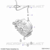 DRIVE TRAIN, FRONT GEARCASE MOUNTING
