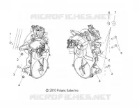 DRIVE TRAIN, GEARCASE MOUNTING