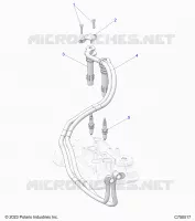 ENGINE, IGNITION COILS AND SPARK PLUGS