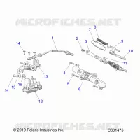 ENGINE, EXHAUST VALVE ASM. AND ACTUATOR