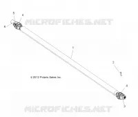 DRIVE TRAIN, FRONT PROP SHAFT