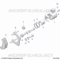 BRAKES, REAR CALIPER