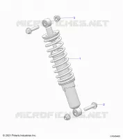 SUSPENSION, FRONT SHOCK