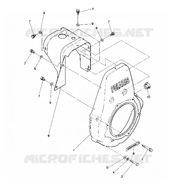 BLOWER HOUSING   STAR (4915431543029A)