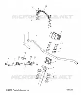 UPPER STEERING   HANDLEBAR ASM.