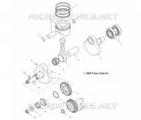 CRANKSHAFT AND PISTON