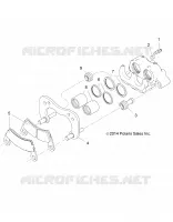 REAR BRAKE CALIPER