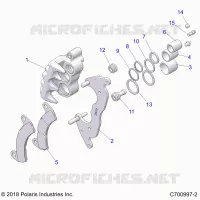 FRONT BRAKE CALIPER