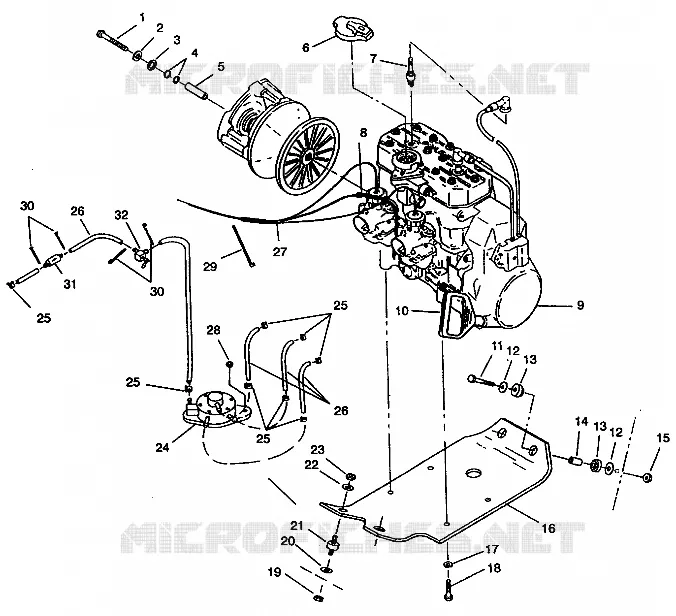 ENGINE MOUNTING 440 E942760 AND 440 SKS E942560 (49273927390029)
