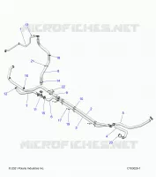 COOLING ROUTING, ENGINE