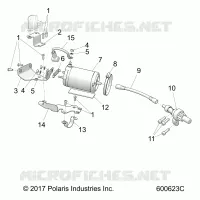 ENGINE, STARTER MOTOR