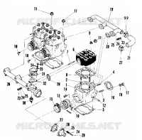 CYLINDER (600 AND 600 SE) (4909500950032A)