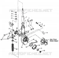 FRONT STRUT    MAGNUM 4X4 W968144 AND  SWEDISH MAGNUM 4X4 S968144 (4936053605B004)