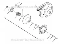 DRIVEN CLUTCH ASSEMBLY TRAIL BOSS