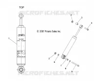 REAR TRACK SHOCK (7043327)