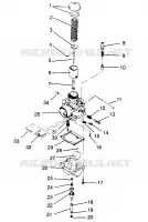 CARBURETOR TRAN SPORT 0960143 AND  EURO TRAN SPORT E960143 (4932273227C008)
