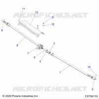 DRIVE TRAIN, PROP SHAFT